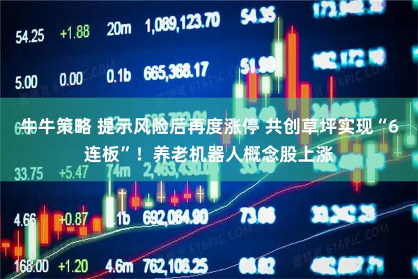 牛牛策略 提示风险后再度涨停 共创草坪实现“6连板”！养老机器人概念股上涨