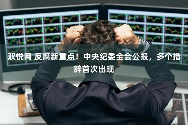 双悦网 反腐新重点!中央纪委全会公报,多个措辞首次出现